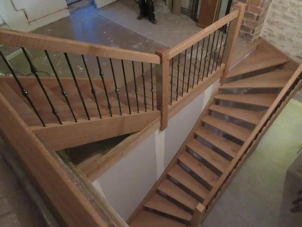 Escalier bois carpente Lagan (1)